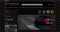 Desktop Screenshot of independentmotorsports.com.au